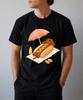 Hot Dog Dachshund Beach Summer Funny Wiener Dog Relax T-Shirt