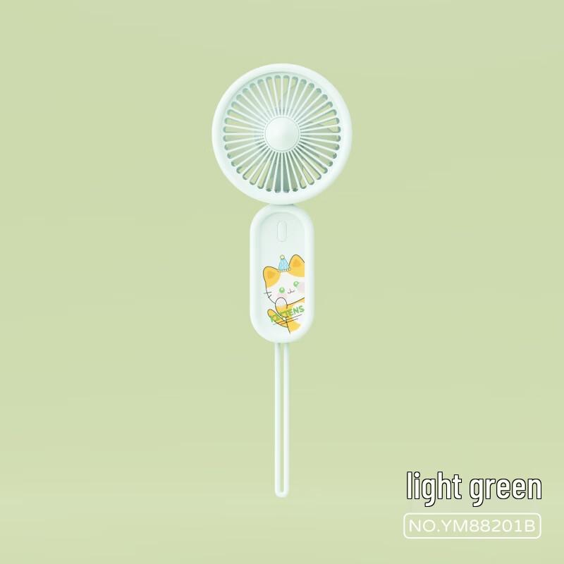 Cute Portable Mini Fan with Phone Holder