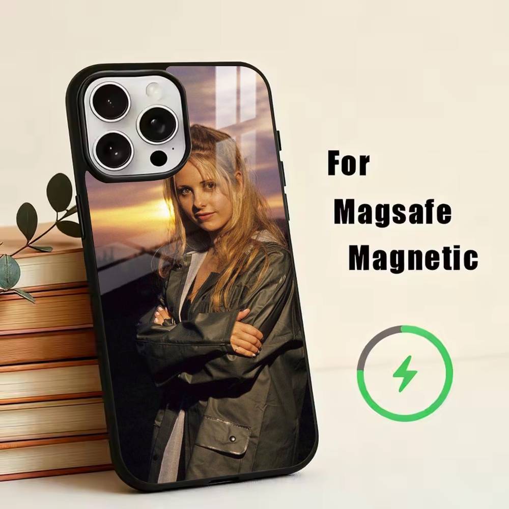 Movie Buffy  Phone Case For iPhone17,16,15,14,13,12,11 Plus,Pro Magnetic with Magsafe Wireless Charging