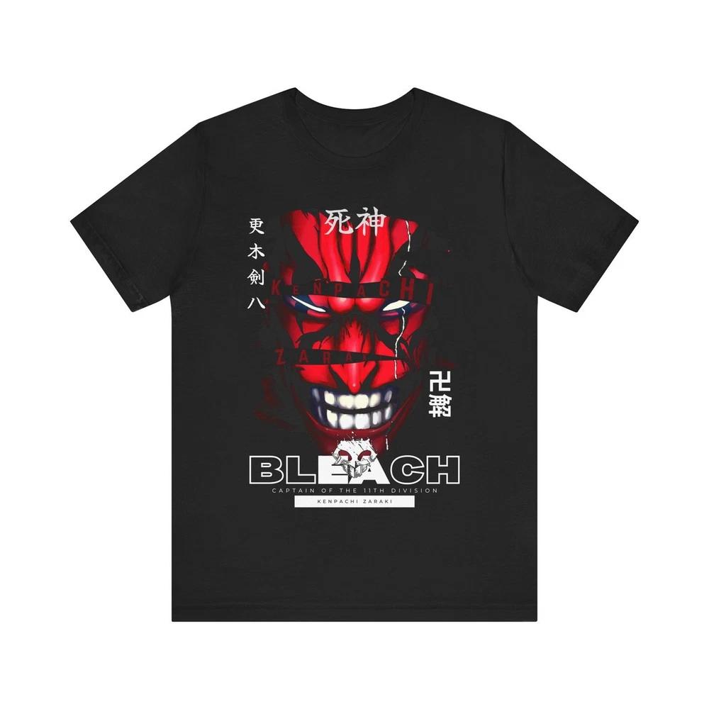 Anime Bleach Kenpachi Tshirt Size S4xl Gift To Friends