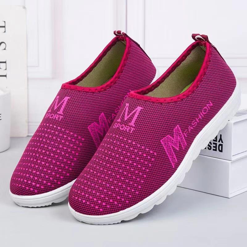 ******* cloth shoes women's ****** and summer new shoes women's walking one pedal lazy s**t-soled casual single shoes