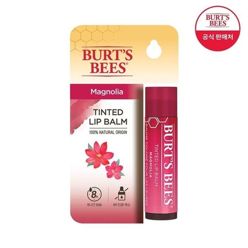 BURT’S BEES Tinted Lip Balm Magnolia 4.25g FREE