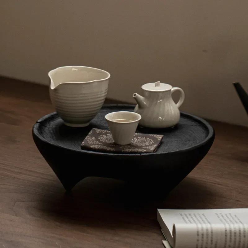 Solid Charcoal Kettle Dry Foam Tray Household Teaware Accessories Creative Teapot Base Heat Insulation Mat Home Small Tea Table