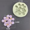 Flower Shape Silicone Cake Mold Gardenia Plumeria Rubra Soap Fondant Molds Cupcake Jelly Candy Chocolate Decoration Baking Tool