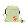 Nike Heritage Smit - Wrld Tr Three Swoosh Zipper Fabric Shoulder Bag Unisex Shoulder Bag Light-Lime DH3080-383