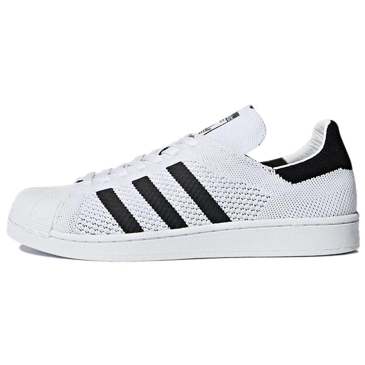 

Adidas Originals Superstar Primeknit White Black BY8704 41⅓