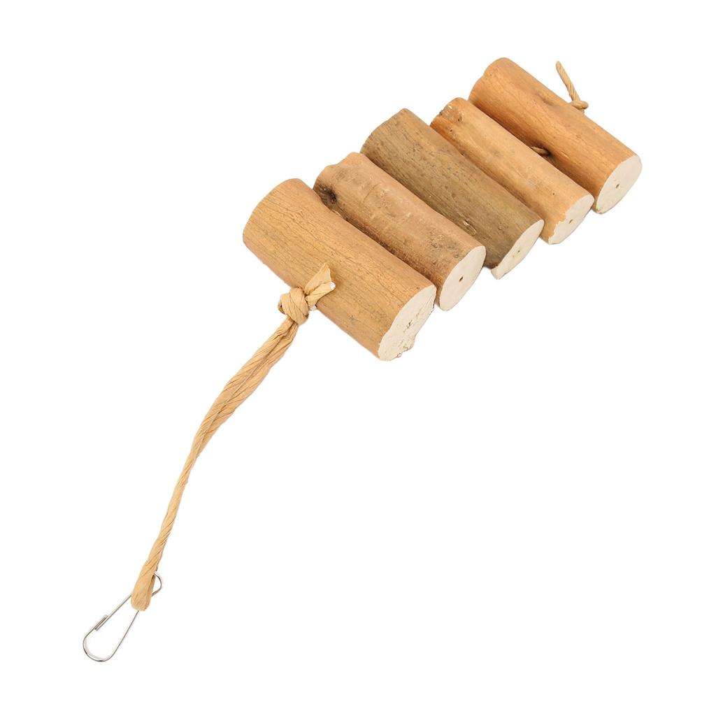 Bird Chew Toys Bite Resistant Teeth Grinding Boredom Relief Sola Log Bird Toys for Parrots Parakeet