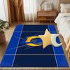 Angeles Rams Team  Rug Game Carpet, Floor Mat for Bedroom Living Room Entryway Rug, Home Decor Idea Gift for Christmas Birthday