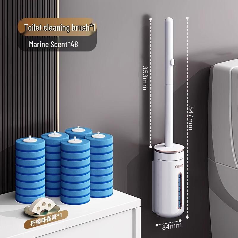 Xihe Wall-Mounted Disposable Toilet Brush Set