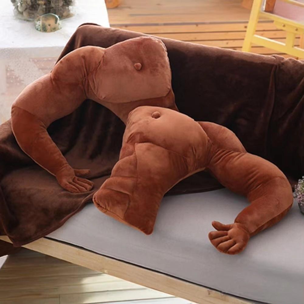Hunky Chest Arm Pillow Throw Pillow Body Shape Pillow Creative Partner Pillow  Home Decor