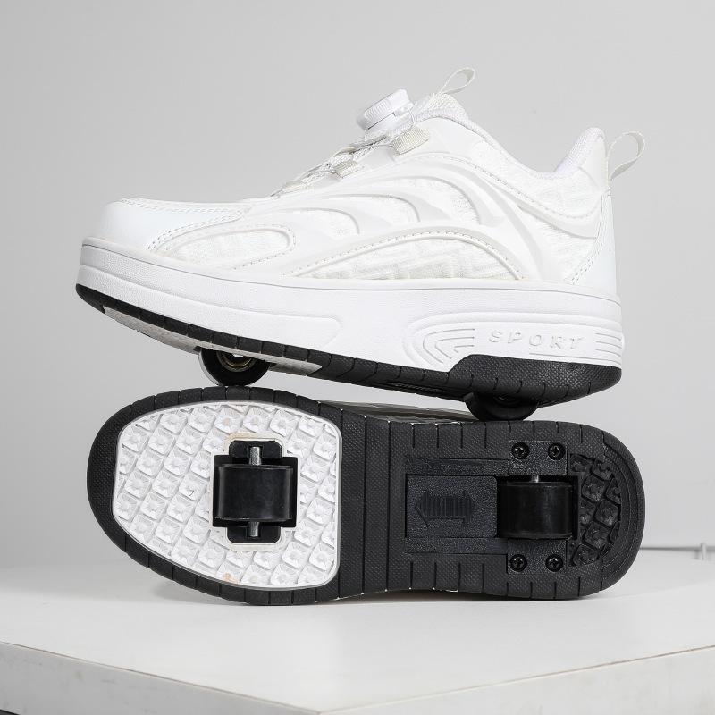 Internet-Berühmtheit Runaway Schuhe Mädchen Rollschuhe Jungen Radschuhe Kinder Schlittschuhe Studenten Vierrad-Runaway Schuhe Fliegende Schuhe