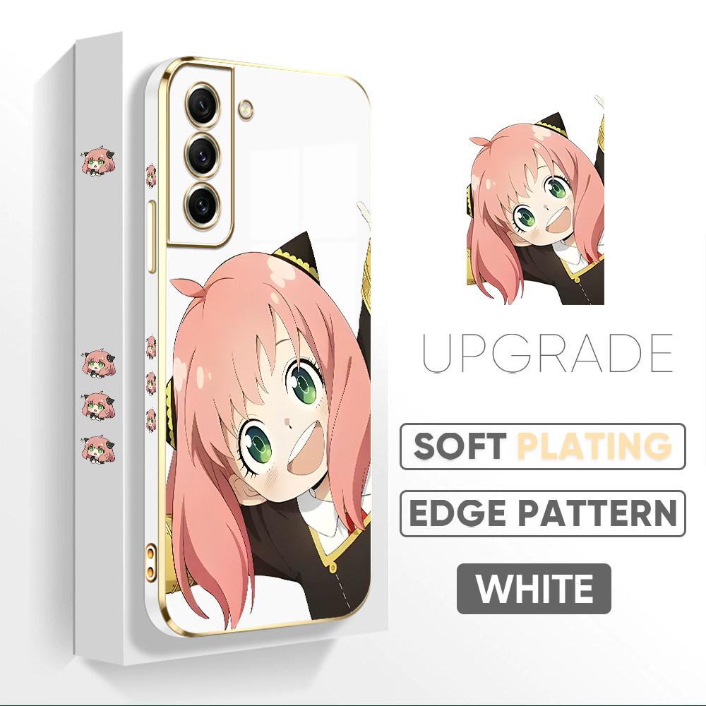 Fargerike utskriftsmønstre Firkantet kantmønster deksel Belagt telefonskall Luksusbelegg Mykt telefondeksel til iPhone Motorola Moto OnePlus Samsung