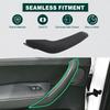 Car Interior Left Right Passenger Door Pull Handle Leather Outer Cover Trim for BMW X3 X4 F25 F26 2010 2011 2012 2013 2014-2017