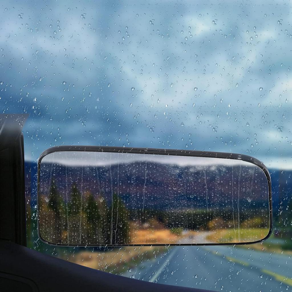 ECCPP Passenger Side Exterior Mirror Glasses, Right Side Rear View Mirror Glass Heated Door Mirror Glass Replacement fit for 2007 2008 2009 2010 2011