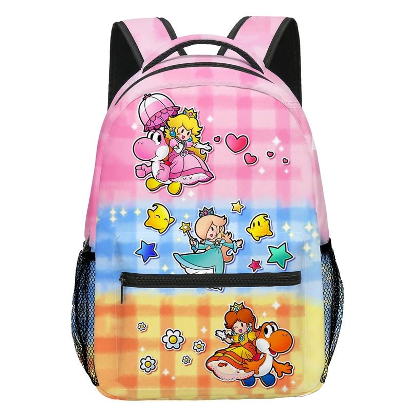

New Arrival Mario Primary And Secondary School Backpack Breathable 20-35l Capacity Style B