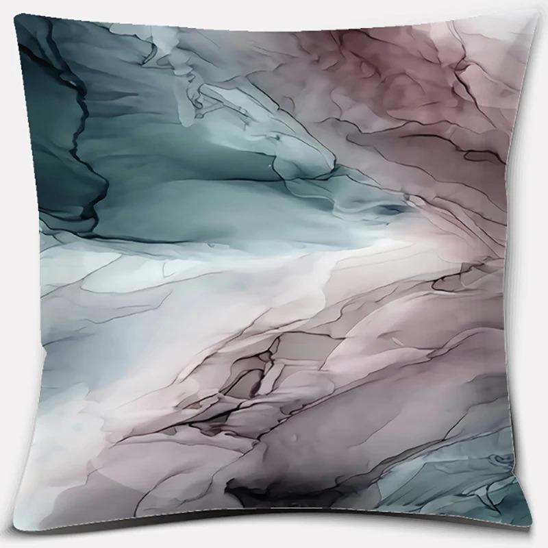 Ink Art Pattern Pillowcase Office Living Room Home Pillowcase Car Ornaments