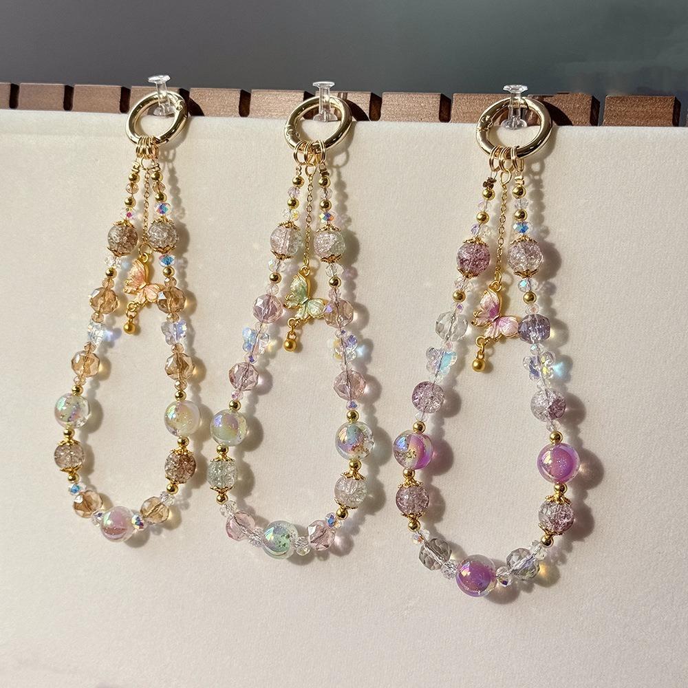 Anti-Lost Keychain Teardrop Bead Camera Chain New Phone Chain