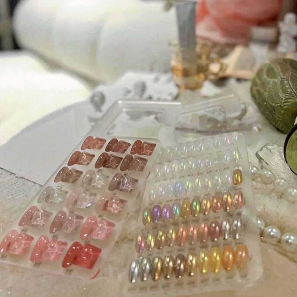 Manicure Tools Nail Showing Shelf Acrylic Hook Nail Art Display Board False Nail Display Hanger