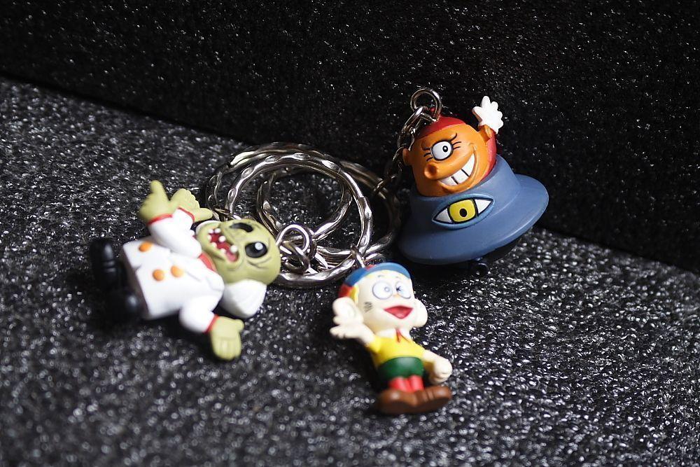 

[USED] Fujiko Fujio Kaibutsu-kun figure mascot keychain Showa retro anime boy s manga Weekly Shonen King CoroCoro Comic Kaibutsu Taro