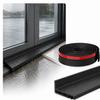 Prag Flexibil Apărător de Ploaie Strip cu Drenaj Înclinat Baraj de Apă Intrare Exterioară