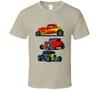 Street Rods Three Hot Rod Coupes Cool Muscle Car Gift T Shirt