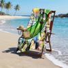 Rick Morty Fashion Beach Towel: Ideal for Summer Adventures Soft, absorbent and quick drying suitable for swimming and bathing
