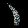 Korean Style Crystal Hair Claws Elegant Sweet Hairpins Rhinestones Banana Clip  For Women Girls