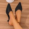 Fashion 2025 Summer New Outside Wear Baotou Fashion Slippers Pointed Toe Women's Cool Mopping