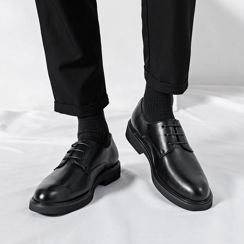 Luxury Formal Office Mens Dress Genuine Leather Italian Designer Man Wedding Casual Brand Business Loafers Oxfords Shoes for Men