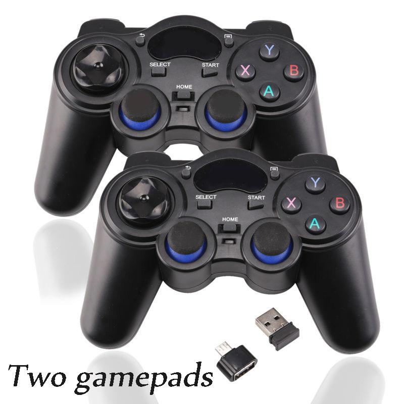 2 Gamepads Black