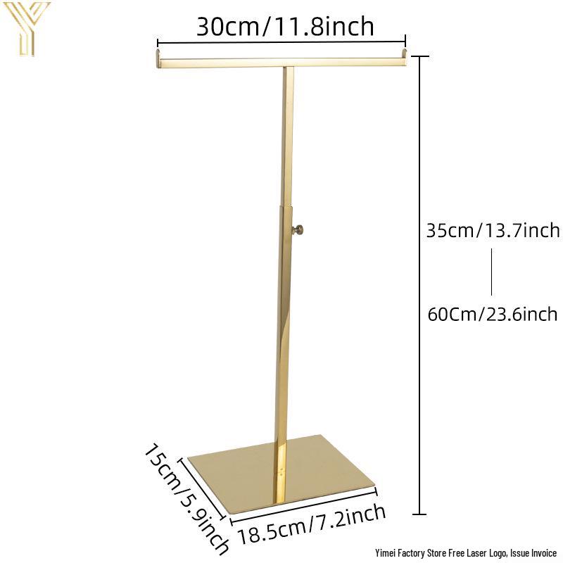 Stainless Steel Multifunctional Clothing and Accessories Display Rack