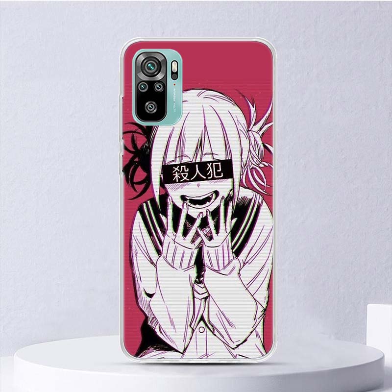 Anime Himiko Toga Waifu Soft Case For Xiaomi Redmi 10 10A 10C 9 9A 9C 9T Phone Cover 8 8A 7 7A 6 6A S2 K20 K40 Pro 10X Funda Coq