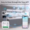 Tuya Smart WiFi Solar Power Energy Meter Bidirectional Current Transformer Clamp App Monitor Export Import Power 100-240V 1/2CH