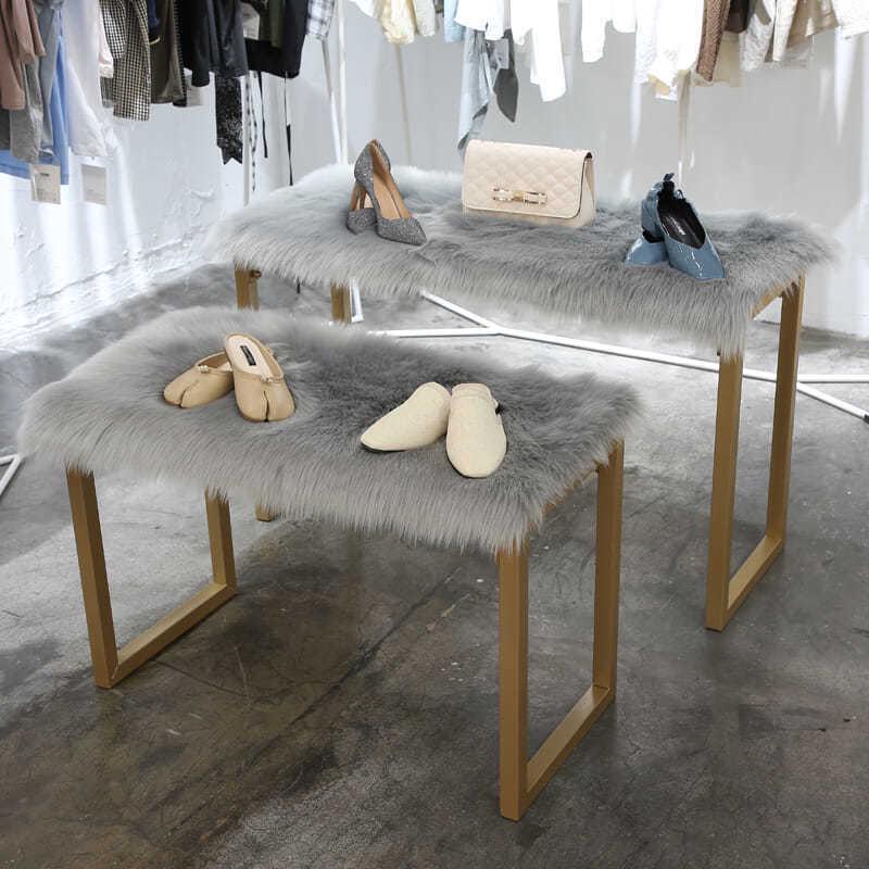 Plush Carpet Display Mat for Store Counter, Shelf, or Cabinet