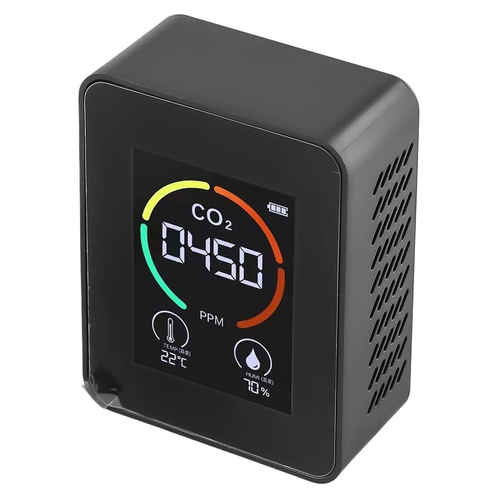 3in1 Kohlendioxid Detektor Sir Qualitätsmonitor Temperatur & Luftfeuchtigkeit CO2 Messgerät