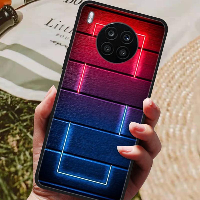 For Honor 50 Lite Case Shockproof Silicone Cover For Huawei Honor 50 Lite Case Coque Honor 50Lite / honor 50 Pro Fundas etui