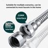 Stainless Steel Nozzle Aerator 360° Rotation Extension Hose Universal Faucet Extender  Kitchen Sink
