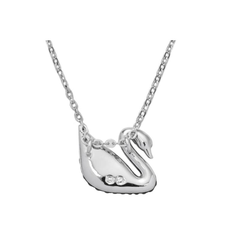 Swarovski Ikoniczny Łabędź Czarno-Biały Gradientowy Naszyjnik Naszyjnik Damski 5614118