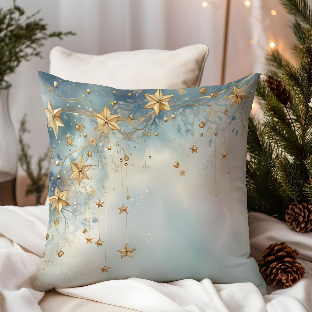 New Christmas Pillow Cover Premium Luxury Santa Home Sofa Cushion Cover Premium Durable Quality Useful Practical