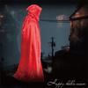 1Pc Halloween Cloak Death Cosplay For Unisex Adults Hooded Cape Vampire Cos Halloween Party Costume Props
