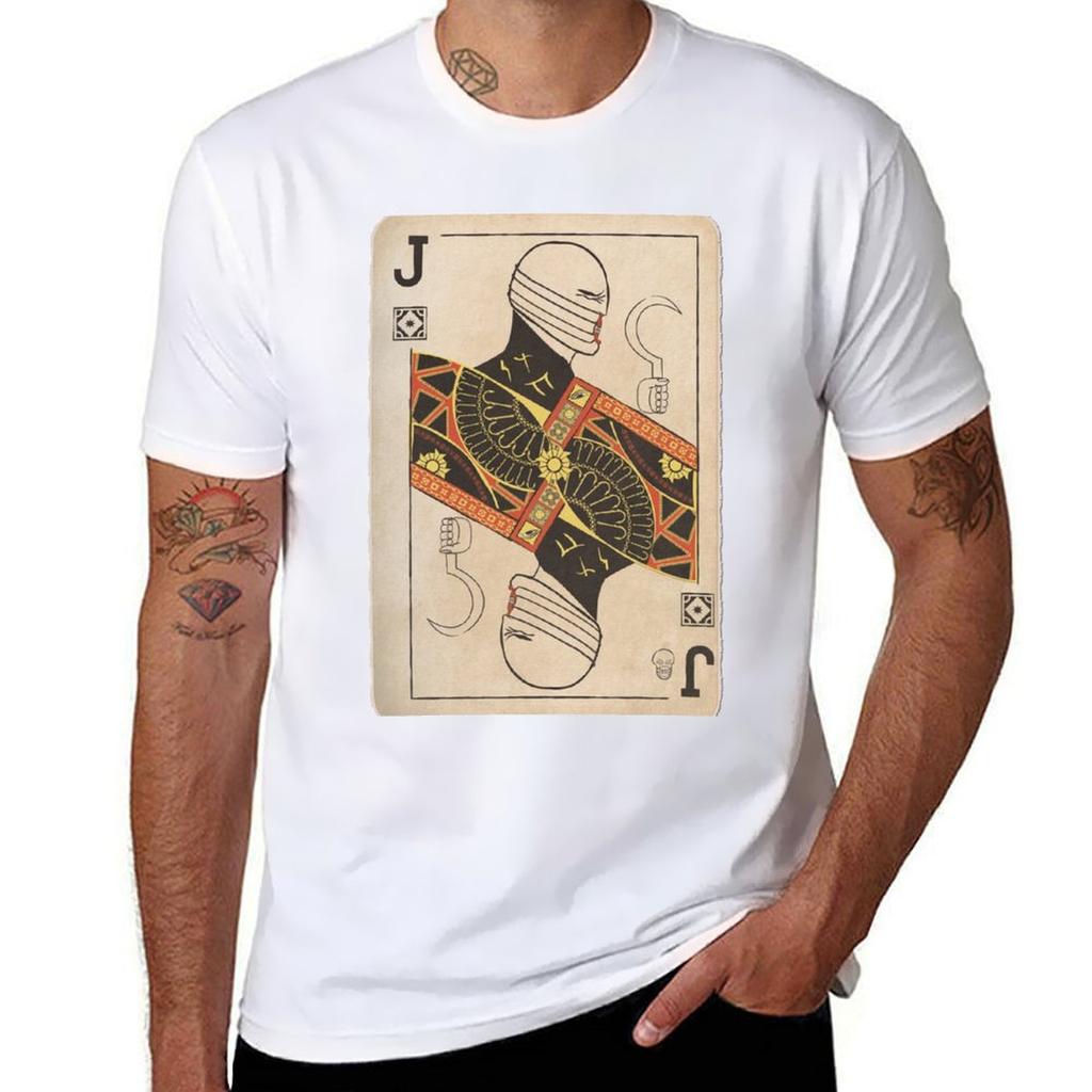 Hellraiser Chatterer Cenobite Playing Card Tshirt Cotton T Shirt Pack Tshirt