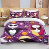 3D The Nightmare Before Christmas Printed Bedding Set 1 Duvet Cover 2 Pillowcases Adult and Children Bedding Set Multiple Sizes