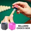 Aluminum Magnetic Billiard Cue Chalks Holder 2-Layer Octagonal Pool Chalks Holder Aluminum Cue Chalks Box Enduring