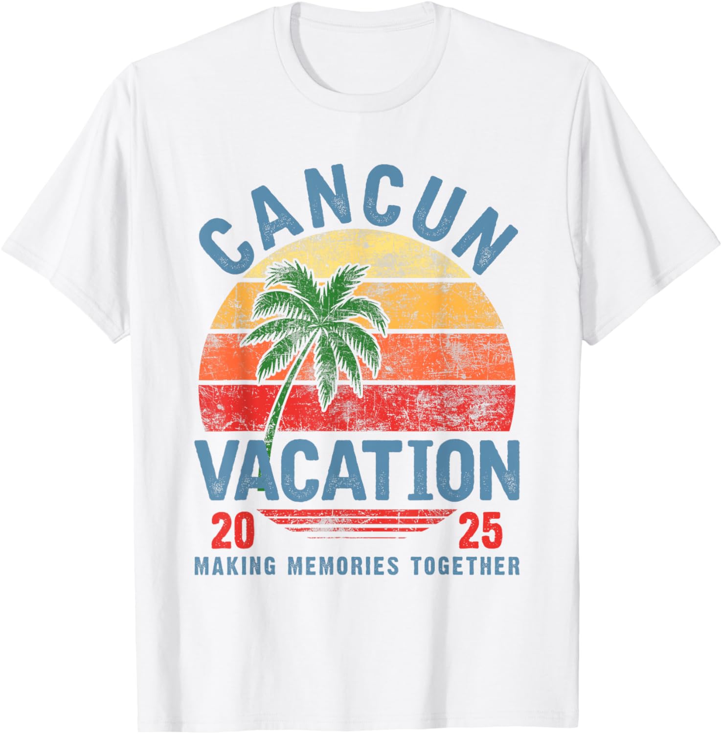Family Cancun Vacation 2025 Summer Vacation Matching Group T-Shirt S