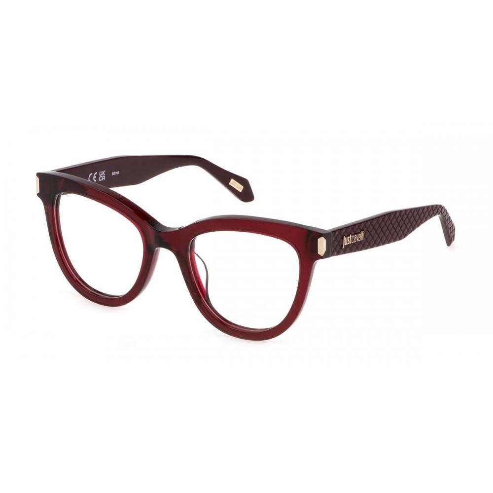 

Just Cavalli Vjc004v 09we Women Eyeglasses Transparent Red/51