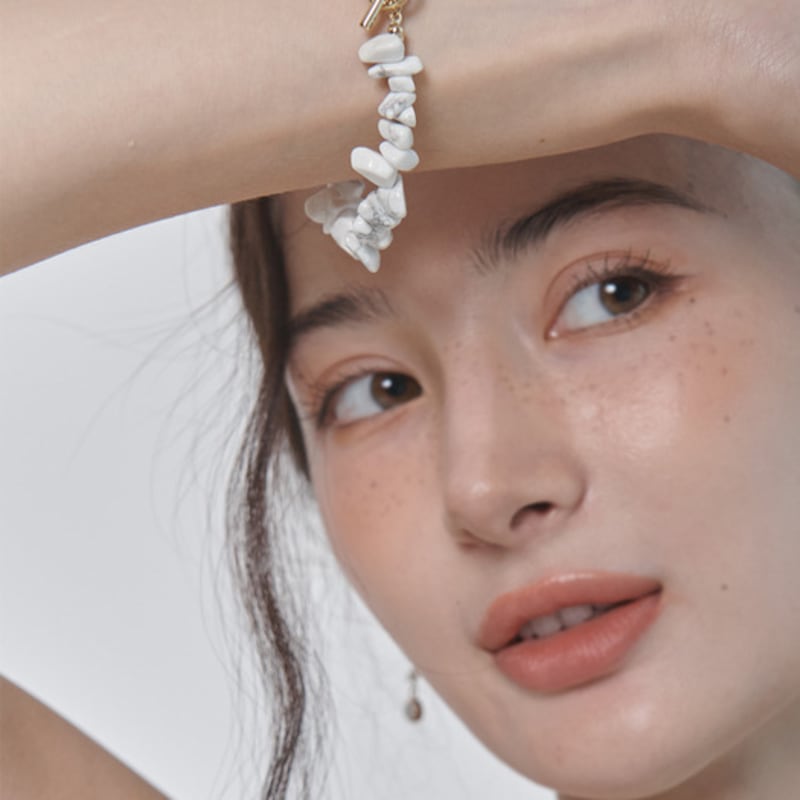 

Primaute HALF PEARL BRACELET WHITE(PRB061-WH)