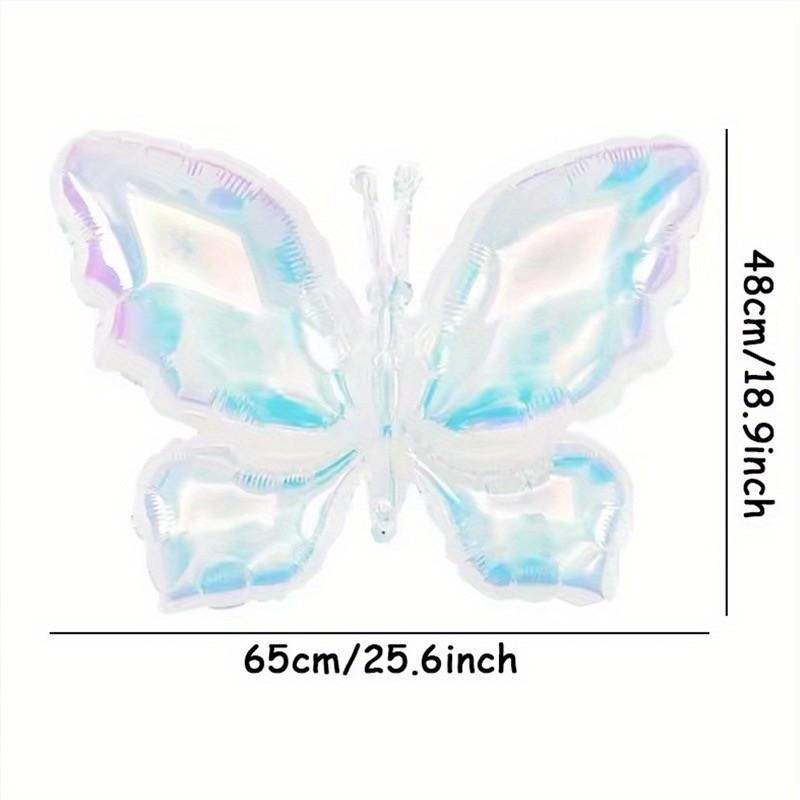 Colorful Crystal Transparent 4D Star & Daisy Balloons for Ocean Birthday Party