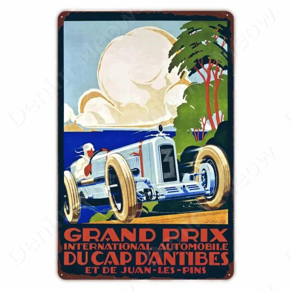 

Металева настінна табличка Гаражний Бар , Декоративна табличка для інтер єру авто 20x30см