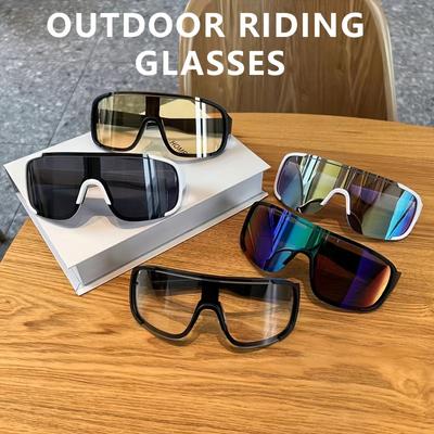Outdoor Hiking, Skiing, Cycling, Eye Protection Fashion Glasses, Fashion Glasses, Sports Cycling Goggles, Unisex