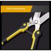 8inch Stainless Steel Sharp Blade Garden Shears PP+TPR Handle Bypass Professional Electrician's Iron Wire Cutting Tool Scissors